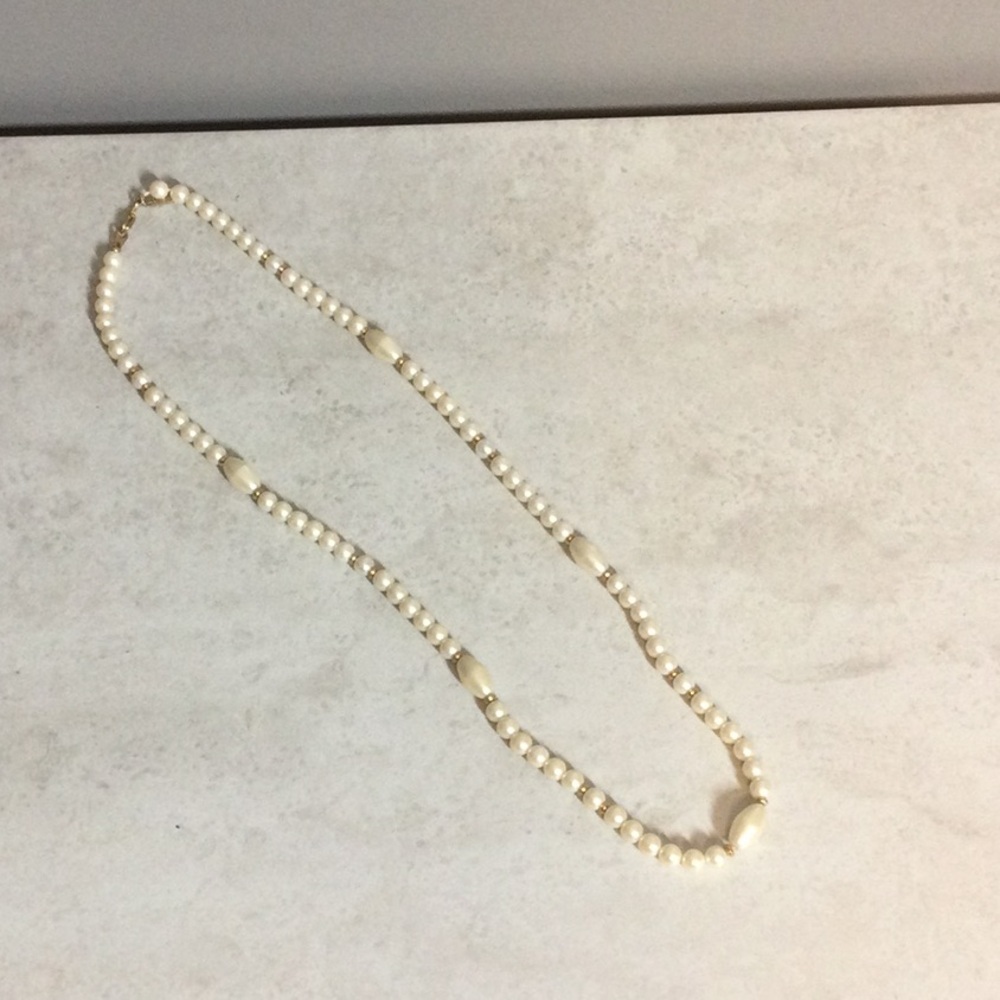 Marvella faux Pearl bead necklace